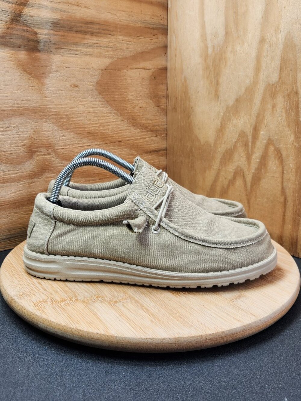 Hey Dude Wally Mens Casual Canvas Shoes Size 8
